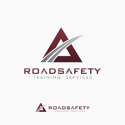 road safety logo design