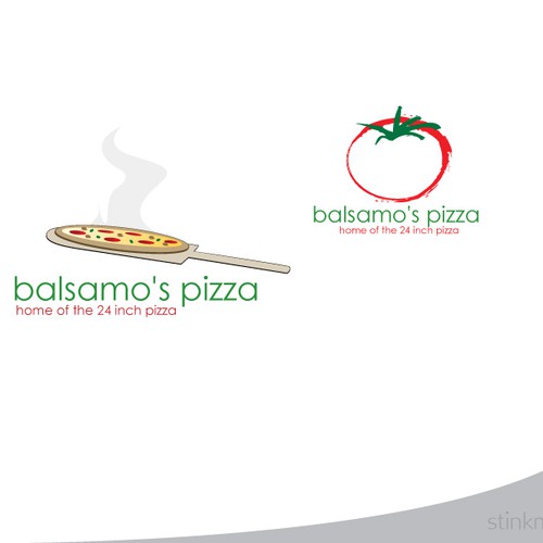 Pizza Shop Logo  Design by stinkmeanor