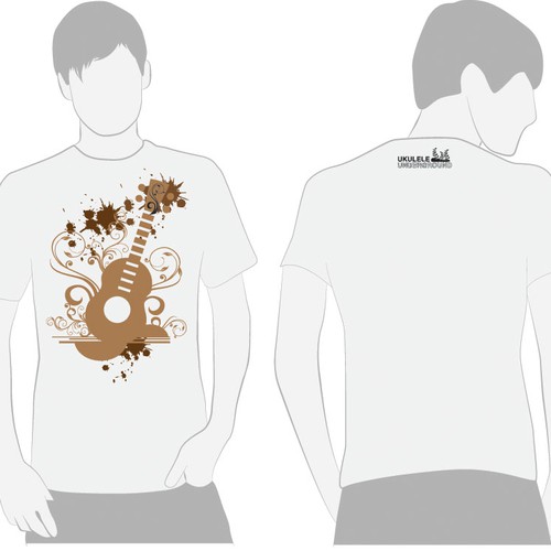 T-Shirt Design for the New Generation of Ukulele Players Design por Muhaz