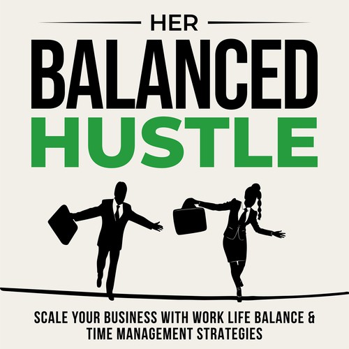 Her Balanced Hustle Cover Art Design by Unboxing Studio
