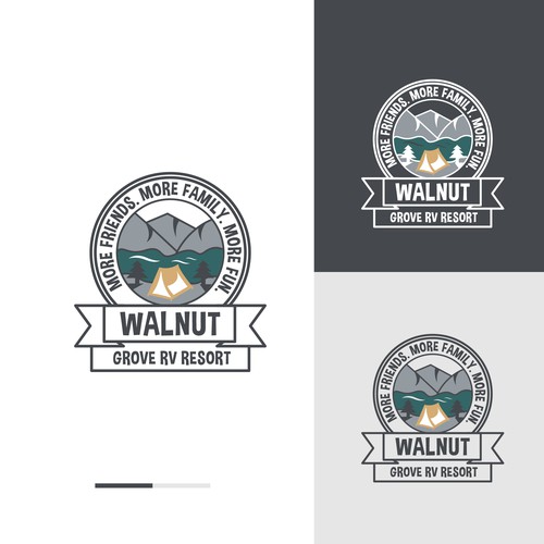 New Logo & Brand for a Fun Family Campground in Ohio, USA Design by AjiCahyaF