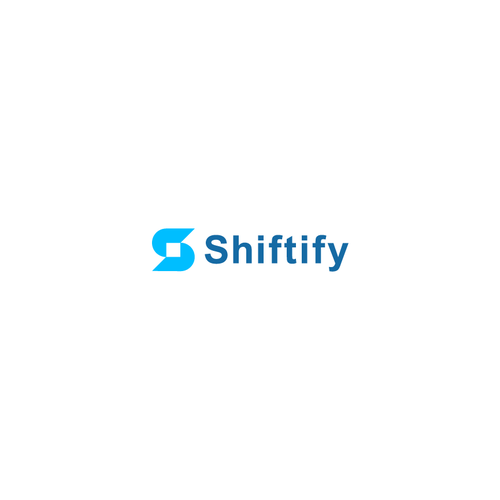 Minimalist and modern logo design for modern work shift management application Design by abdo4design