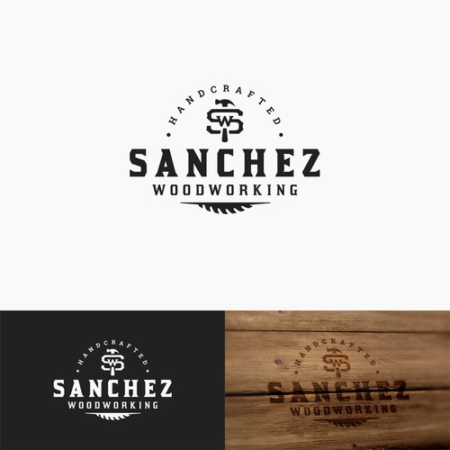 Wood burning logo Design by Arisabd