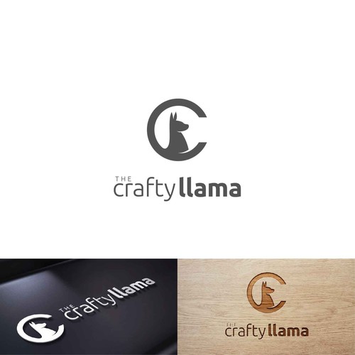 Simple and friendly Llama design Design by Z Creatives