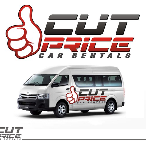 logo for Cut Price car rentals Design by banana.heart
