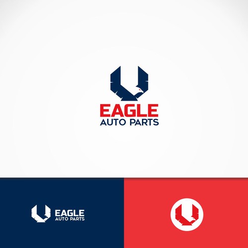 Fresh Logo for Eagle Auto Parts Design by rinnanto