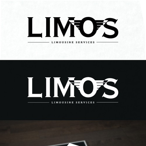 YOUR LUXURIOUS LOGO WITH A LUXURIOUS LIMOUSINE SERVICES Design by Ilija Vujinovic