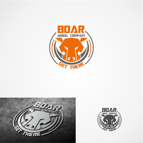 Create A Bad Ass Logo Update For Boar Wheel Logo Design Contest 8140