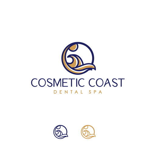 Design old money aesthetic for boutique cosmetic dental office located on the coast on NC Design by >>Jelena<<