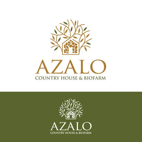 Logo for an exclusive Country House & Biofarm in Noto (Sicily) Design by Rohit Kundu