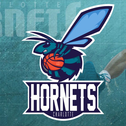 Community Contest: Create a logo for the revamped Charlotte Hornets! Design by gergosimara.com