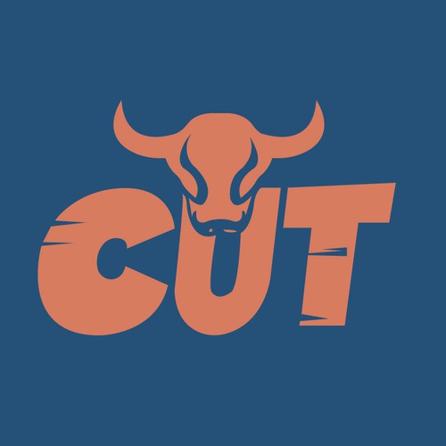 Design creative modern butcher shop logo and slogan Design by layloo designers