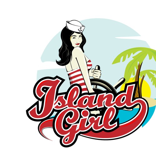 Island Girl Diseño de ANTISTAR