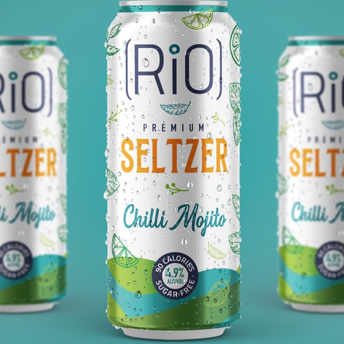 Wine Seltzer in Can design required! Design by Jony I