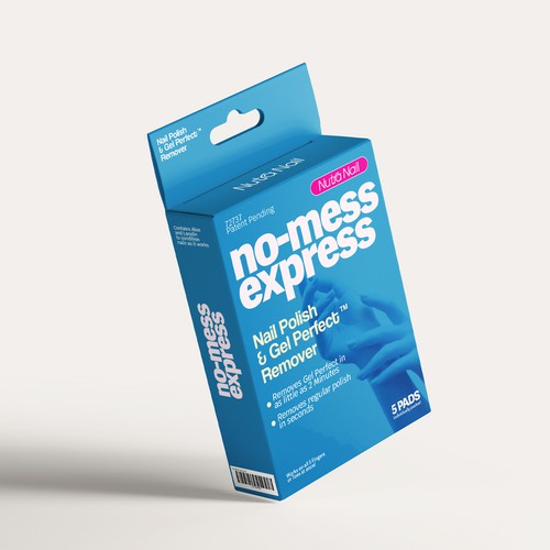 Nutra Nail Gel Remover Design by Localsdesign