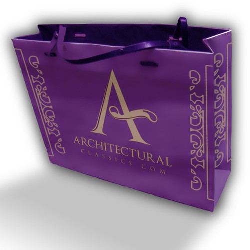 Carrier Bag for ArchitecturalClassics.com (artwork only) Diseño de Someartyguy