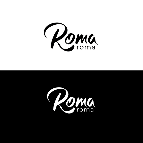 Roma Roma Logo Desing Design by A.Matar