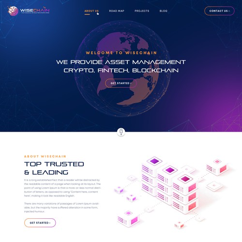 Looking for a design of two web pages Design by Webwooter™