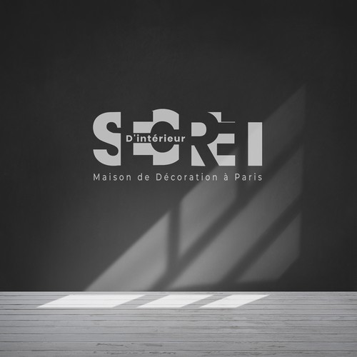 Création d'un logo pour une agence de décoration d'intérieur et d'aménagement de bureaux Design by Benouali ✅