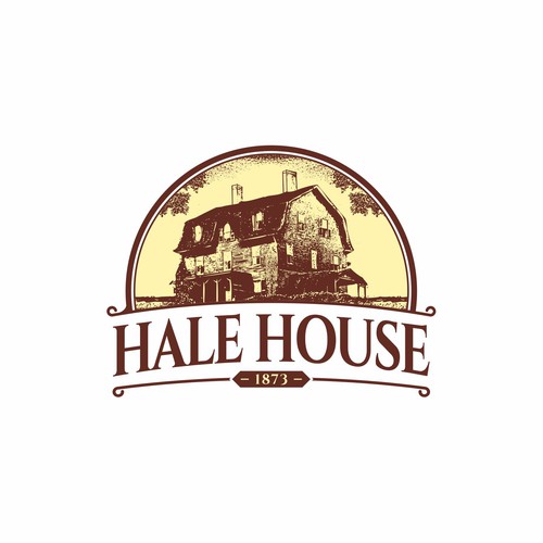 Historic and Famous Hale House Logo Design Design by Adam Anggriawan