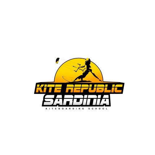 Kite Republic Sardinia - Kiteboarding School needs a youthful & professional Logo Design by Yolman