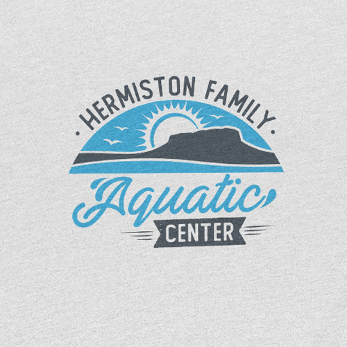 Aquatic Center needs an exciting T-Shirt design! Design by Rockrose ☮