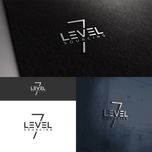 Level 7 Sourcing needs a cool / powerful logo which speaks to its awesomeness :) Design by megawon®