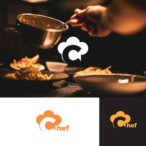 "CHEF": Food & Cooking Social Media Logo Design by ExclusiveDGN