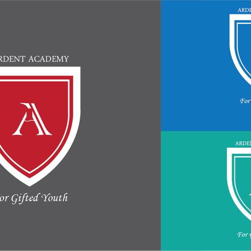 Create a new logo for Ardent Academy, a K-12 STEM education startup (science, technology, engineering and math) Design réalisé par VirtualConcept