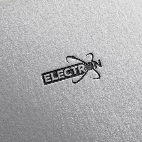 Newlogo designwith the electron drawn as a solid logo Design réalisé par Mr.CreativeLogo