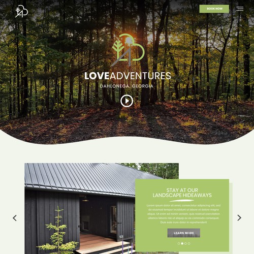 LoveAdventures Website Design by pb⚡️