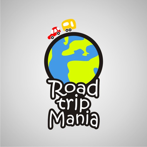 Design a logo for RoadTripMania.com Réalisé par ameART