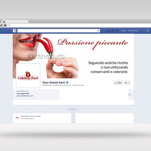 Facebook cover contest entry by dhira