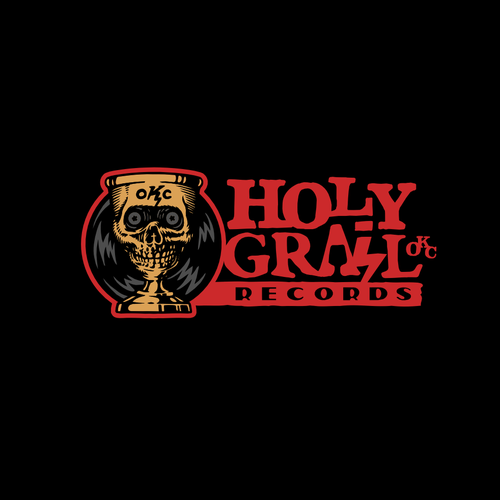 Punk-rock inspired logo wanted for a "holy" record store. Design by 13ecksteryan