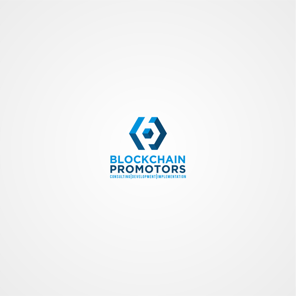 blockchain promotors logo design