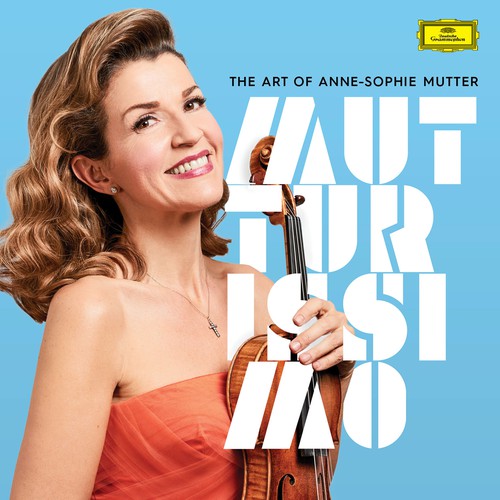 Illustrate the cover for Anne Sophie Mutter’s new album Diseño de jgsDesigns