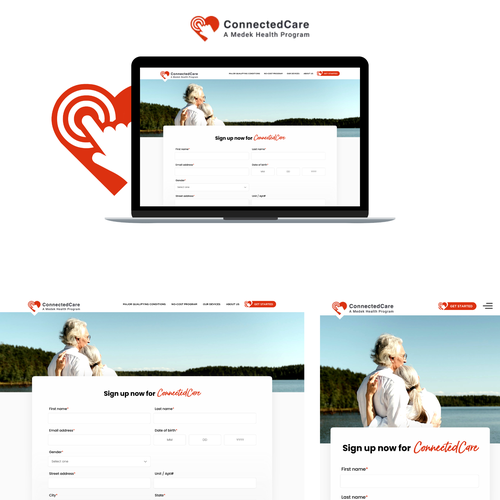We need a stunning website redesign for Connected Care Design by -xxia-