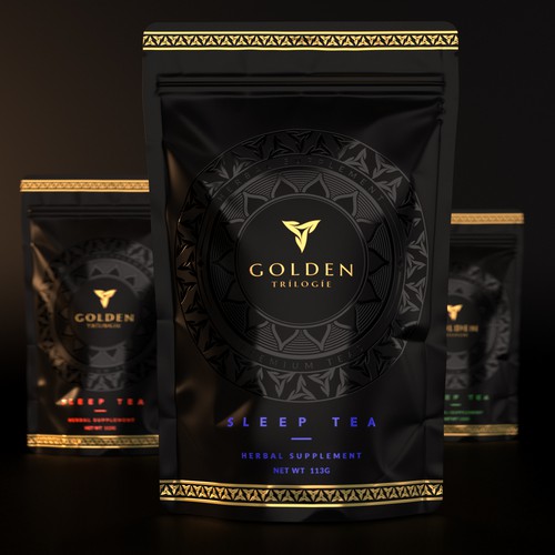 PACKAGING for next luxury supplement empire!! Design by Jonesy