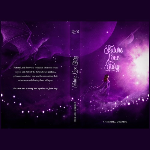 Children's Sci-fi Love Story Book Cover Contest! Space Captains and Princesses. Future Love Story! Design réalisé par GANG agency