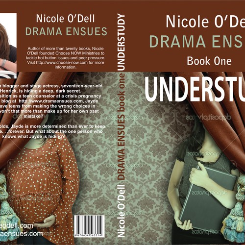 book cover for YA novel about teen pregnancy Design by Chameleonstudio74