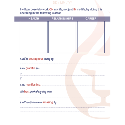 Custom Journal Page Design by Sigrid Wilson