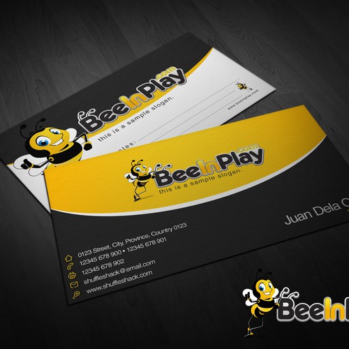 Help BeeInPlay with a Business Card Design por paolobagads