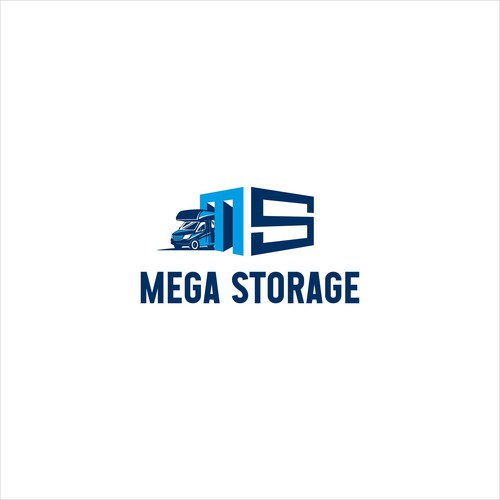 Mega Storage, a RV and boat storage facility needs a logo. Design by alayya