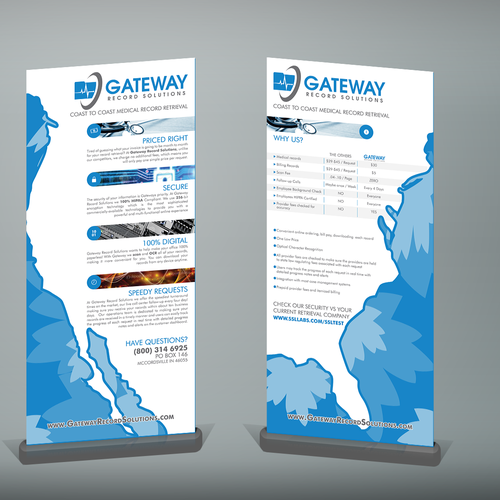 Eye catching Trade show banner design Design by Vali MDX