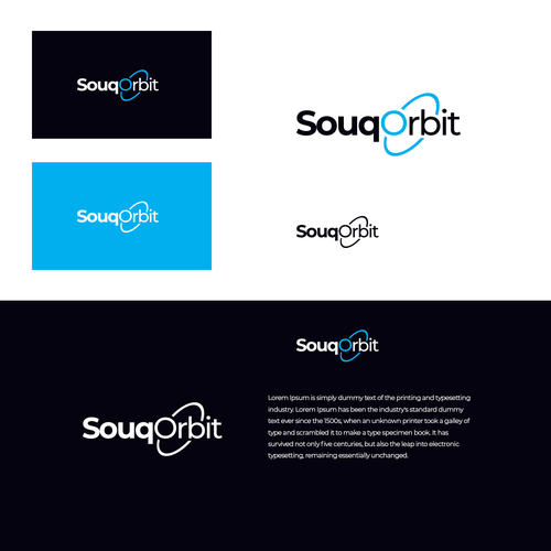 Souq Orbit logo design Design by Mouser®