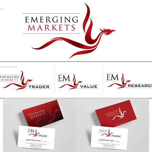 Financial company needs new logo and name card design! Design by DeltaSigma