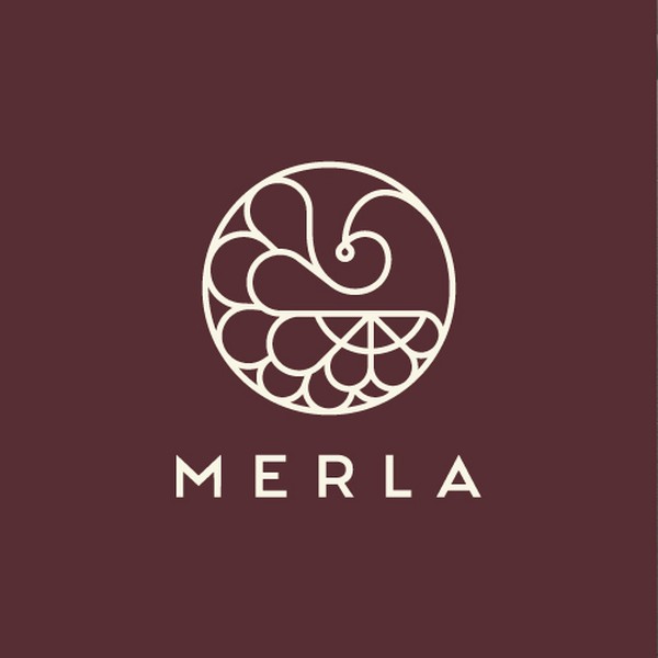 Merla: A Dalmatian House - Logo Design