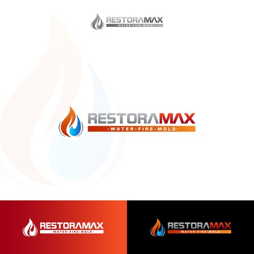 Restoration Company Branding. Design by Pau Pixzel