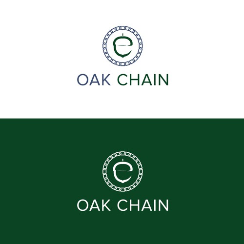 Design di Oak Chain Logo di Creative P