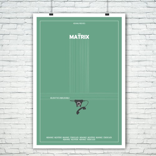 Create your own ‘80s-inspired movie poster! Design by milospetr